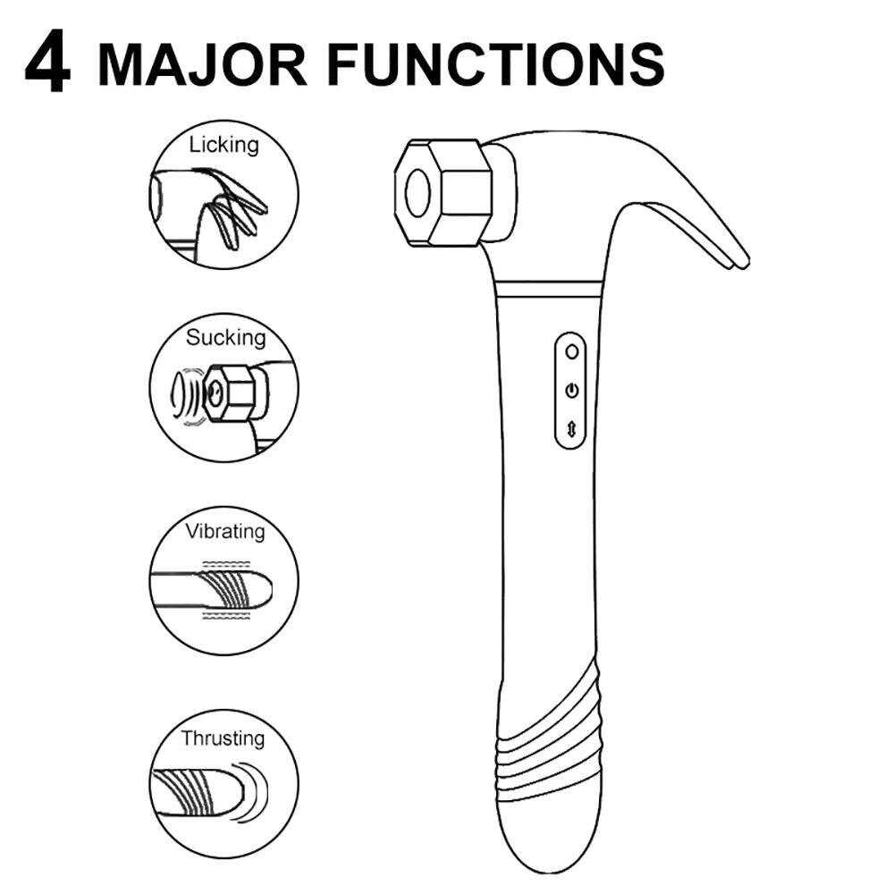 Multifunctional Hammer Vibrator