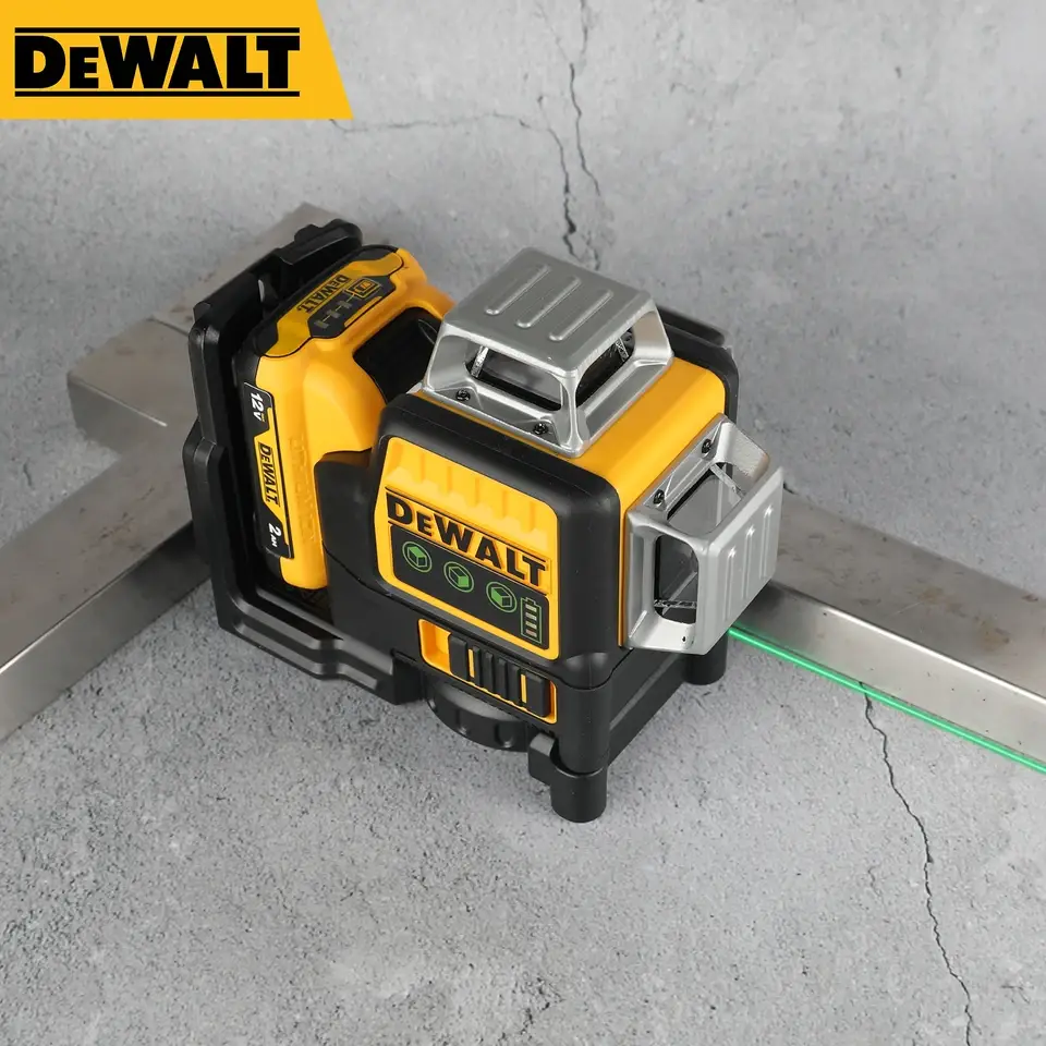 2026   Lithium Battery Green Laser Level | 12 Lines 3 Sides 360° Horizontal Vertical | Outdoor Leveling Measurin