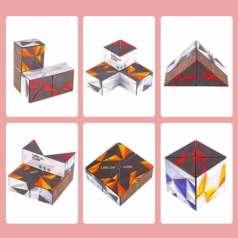 Extraordinary 3D multi-dimensional geometric toys