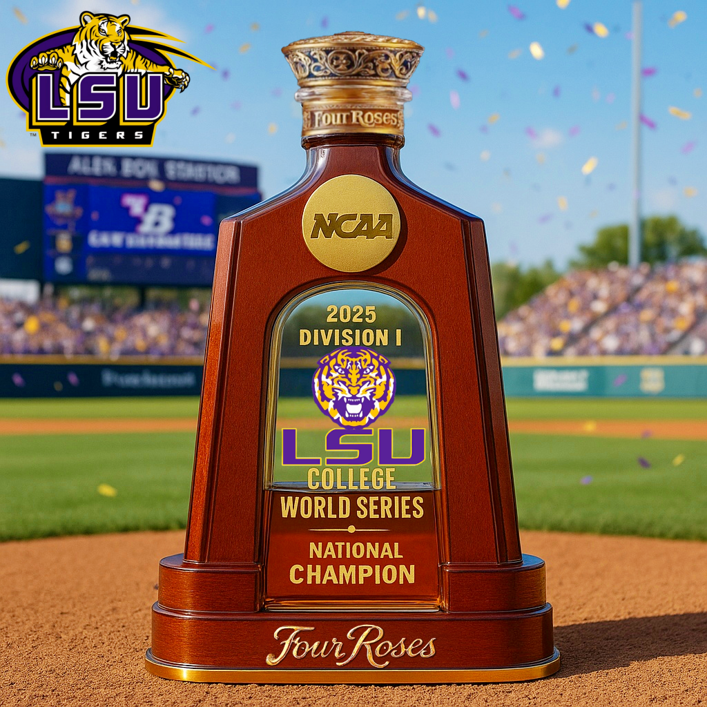 LSU 2025 NCAA Championship Commemorative Bottle