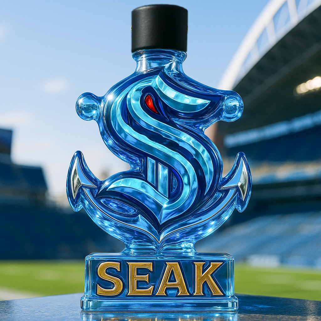 SEAK Whiskey Bottle