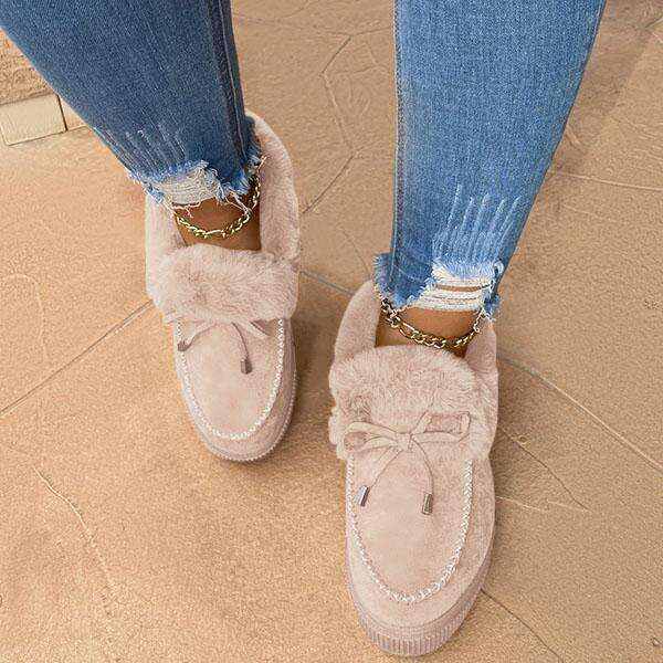 Meikoshoes Casual Fashion Flat Boots