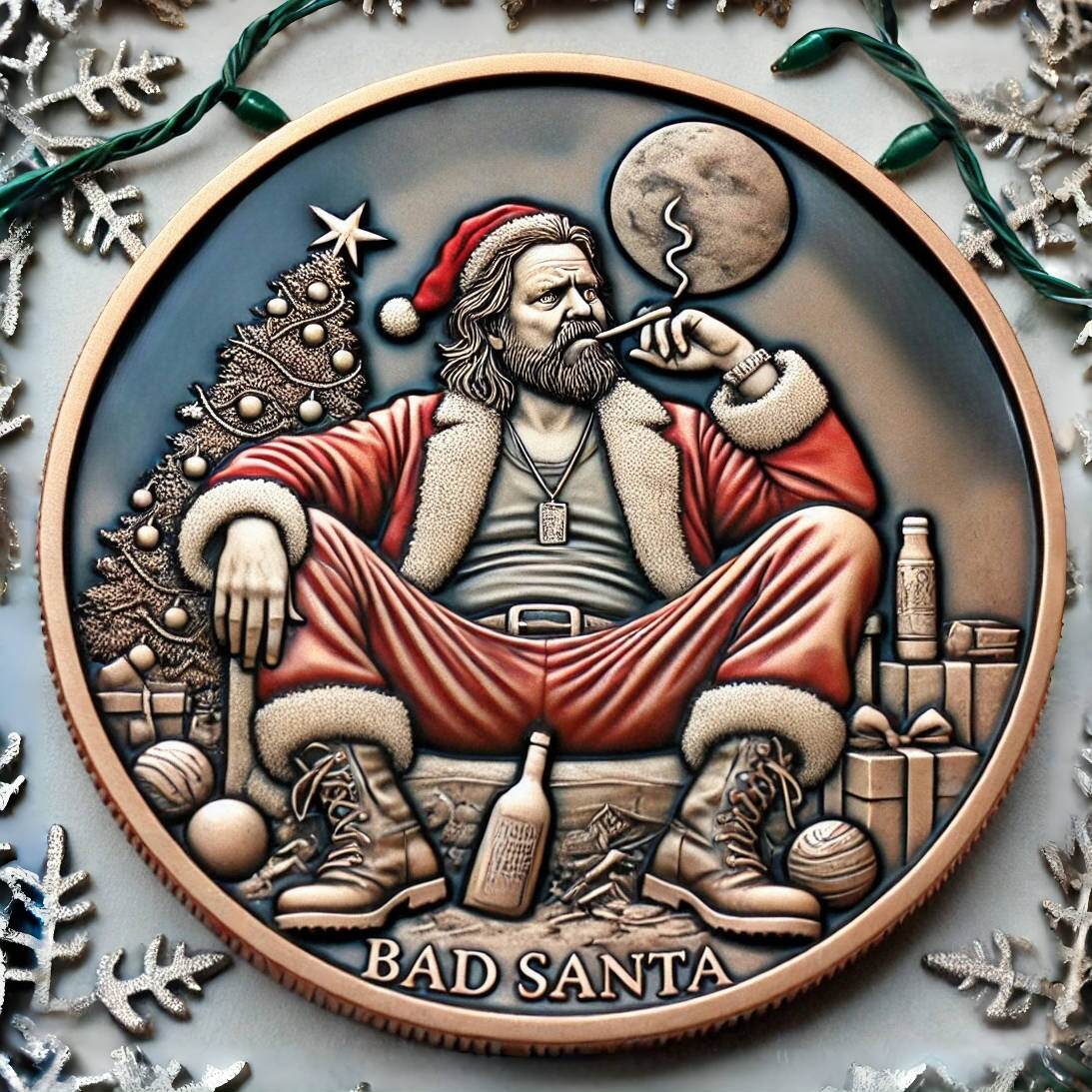 Bad Santa Commemorative Coin
