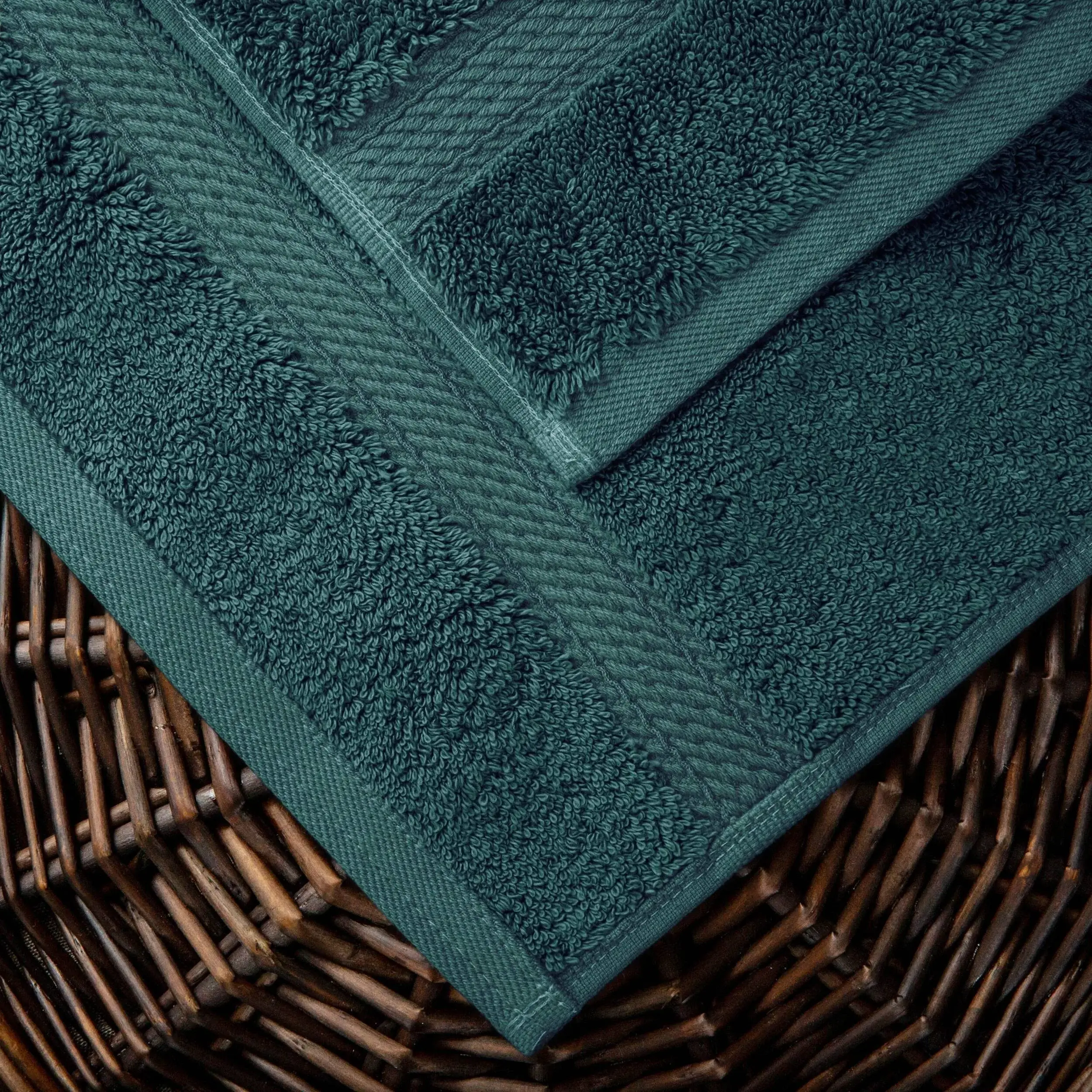 Superior Egyptian Cotton Pile Heavyweight 6-Piece Towel Set