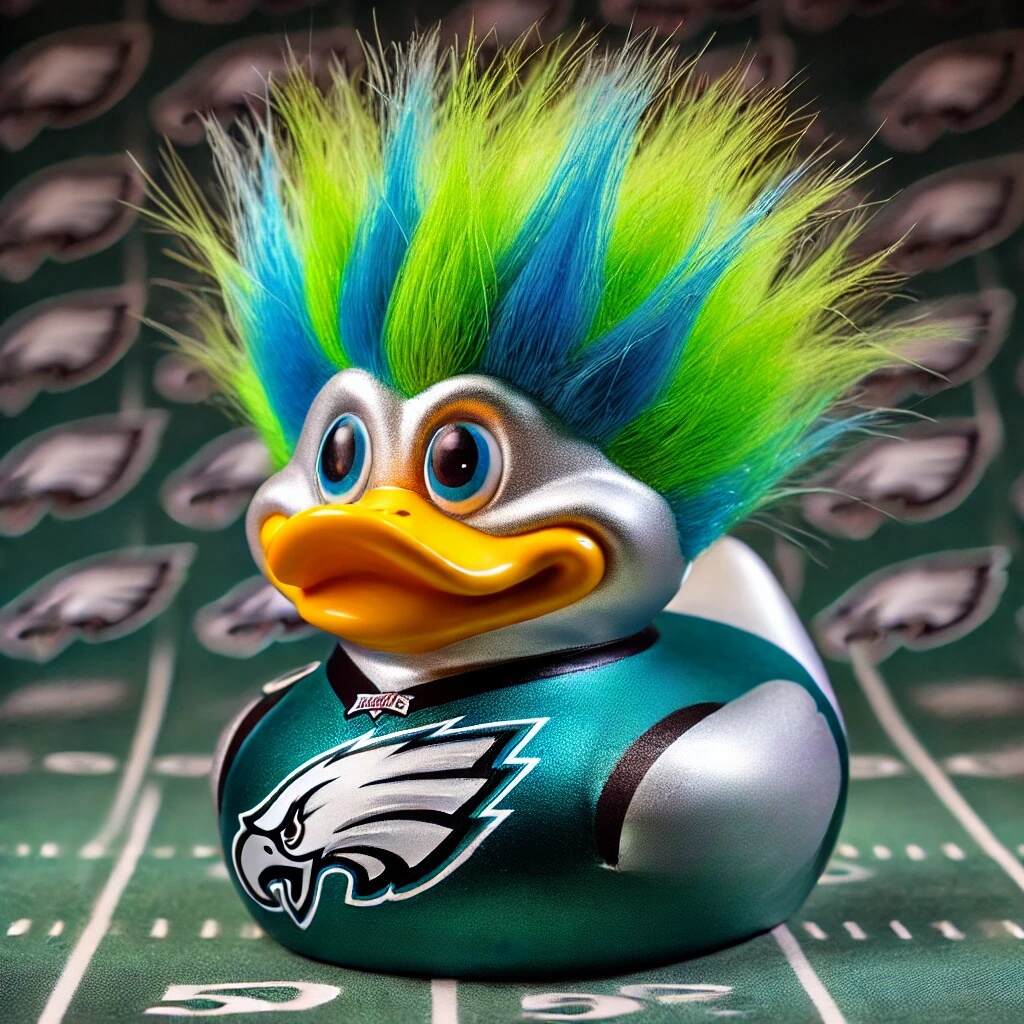 Champion Troll Doll Duck