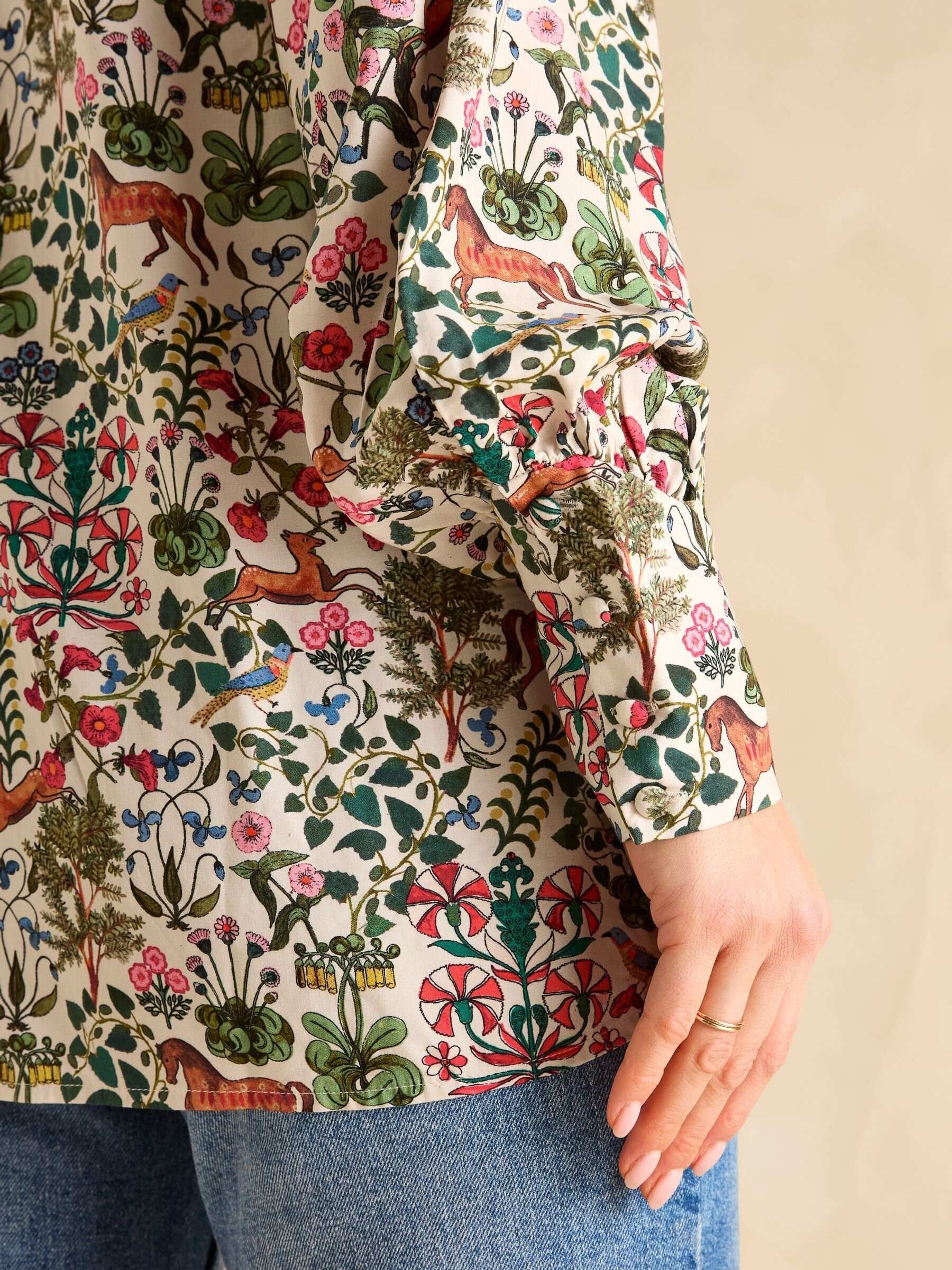 Harper Multi Tie Neck Blouse