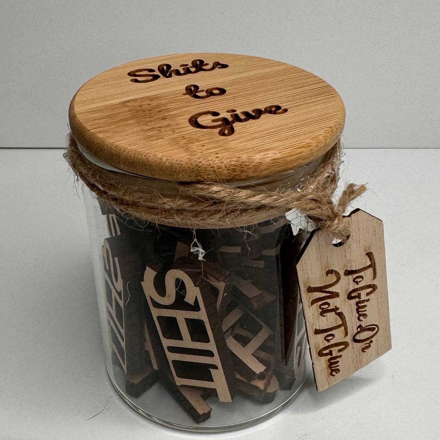 Fucks and Shits and Damns to Give | Novelty Gift