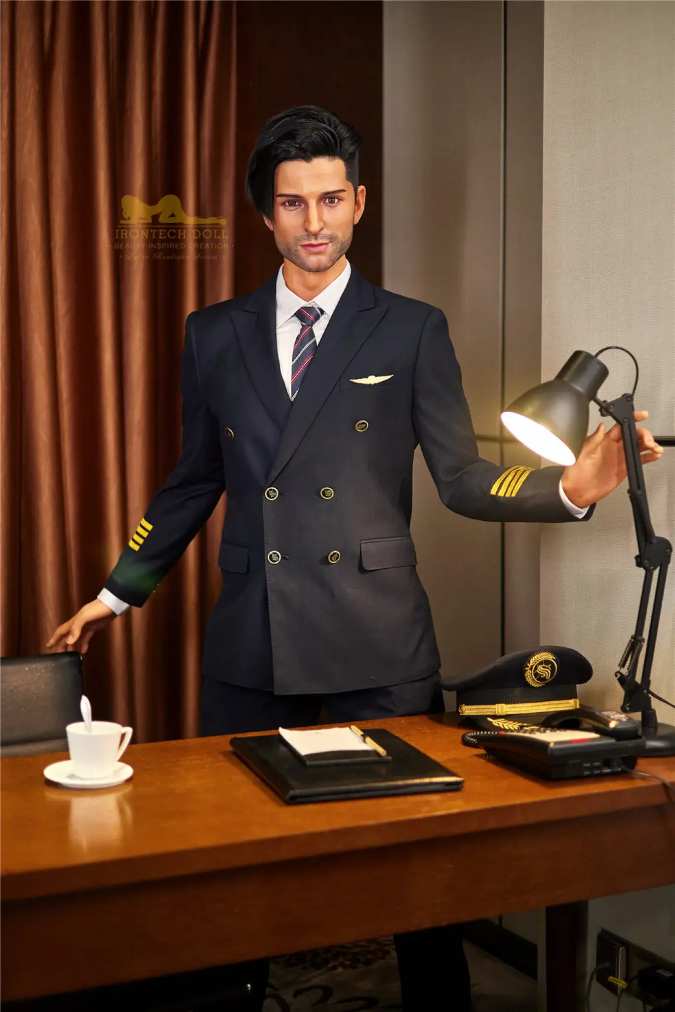 George Pilot Silicone Male Sex Doll - Joy Love Dolls Doll