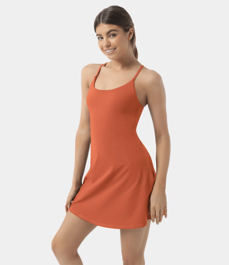 🔥Flash Sale🔥Softlyzero Plush Backless Active Dress-Easy Peezy