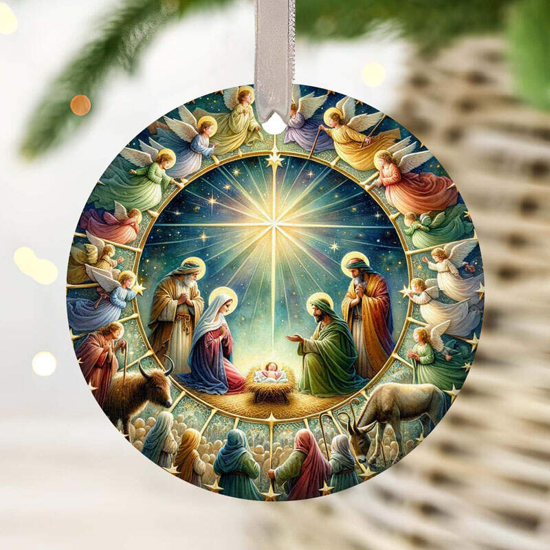 Christmas Nativity Scene Ornament