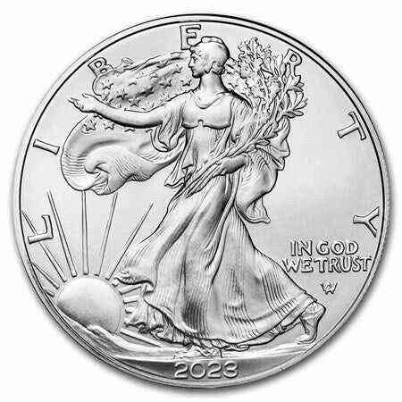 2023 $1 American Silver Eagle Brilliant Uncirculated (BU)