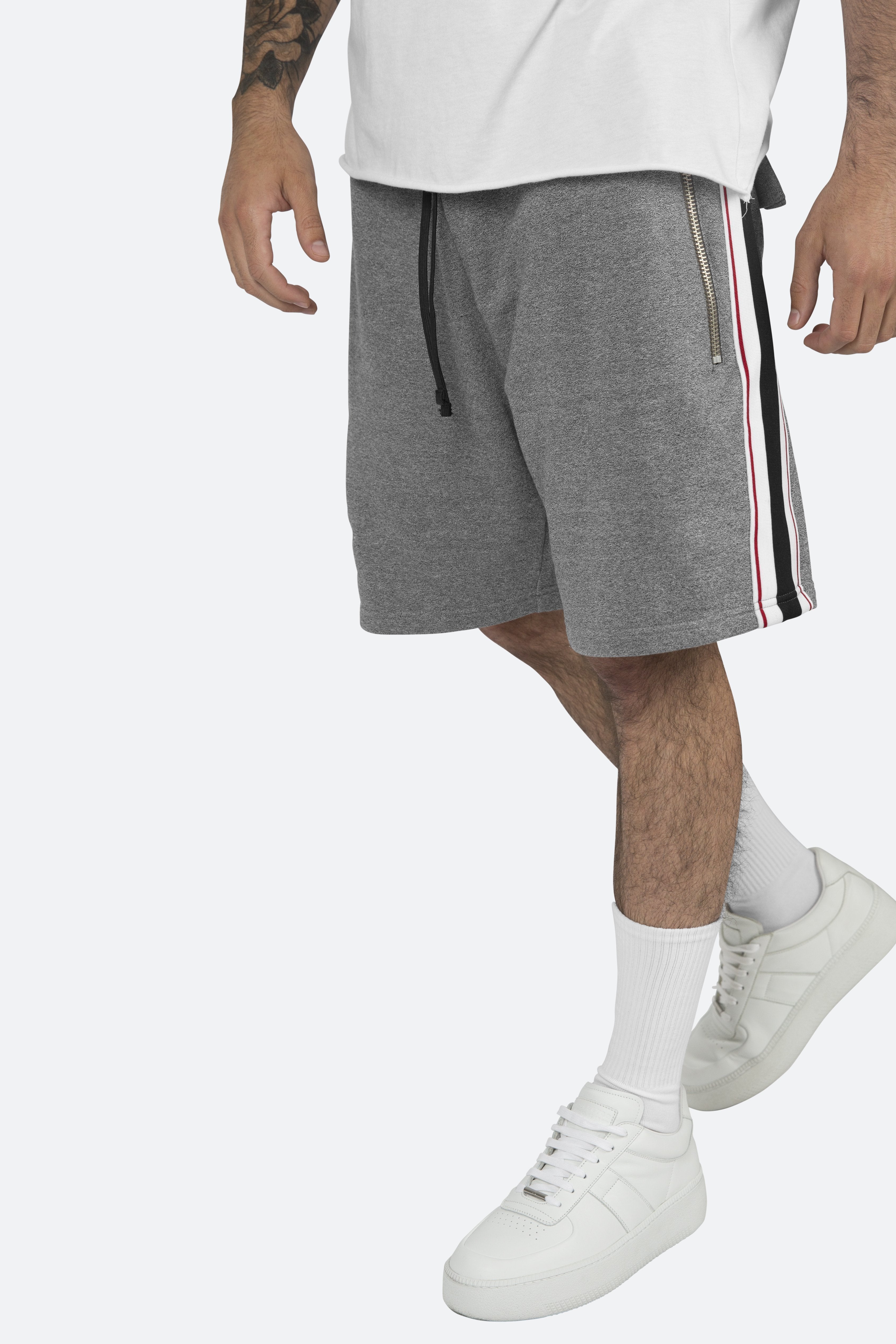 LAX Track Sweatshorts - Grey