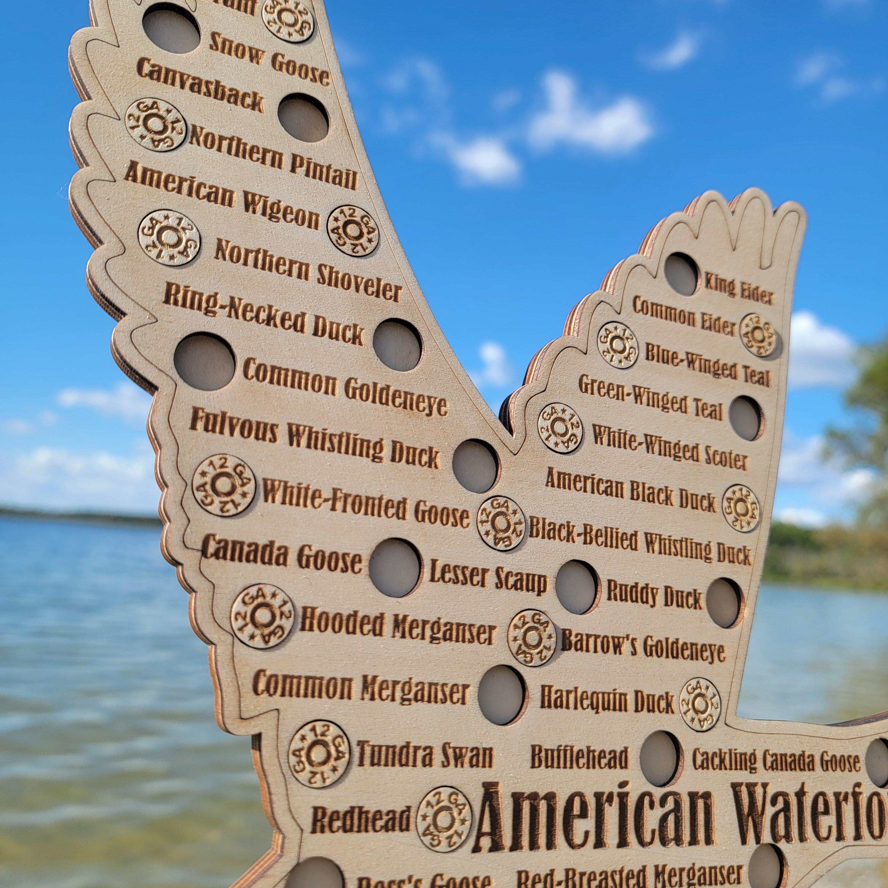 American Waterfowl Duck Hunting - Men Gift | Waterfowl Sign with Shotgun