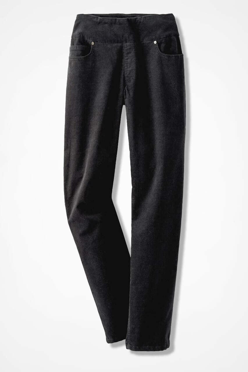 Pull-On Stretch Corduroys