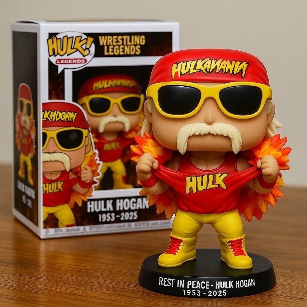 HULK HOGAN 1953–2025 Memorial Edition POP!