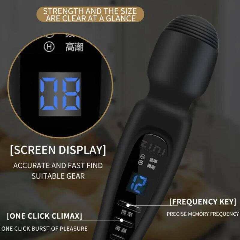 Powerful AV Magic Wand Vibrator – G-Spot & Clitoral Massager for Intense Orgasms