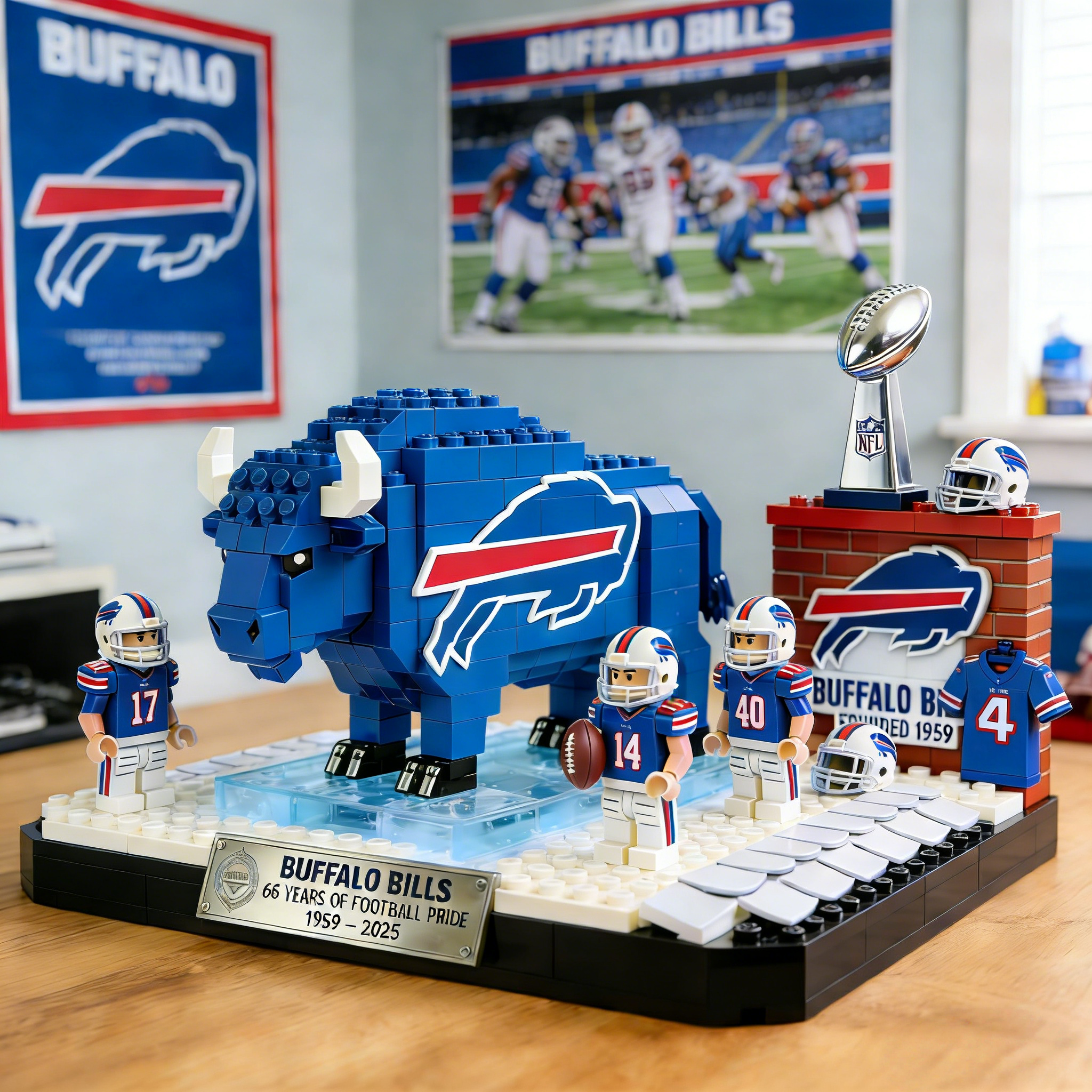 Bills 66th Anniversary Display Set (1959-2025)