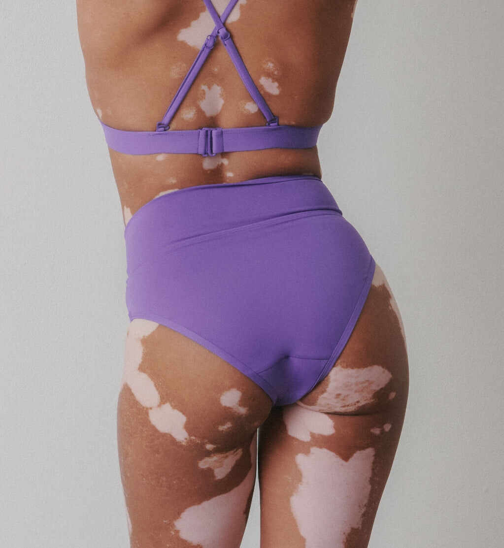 Teen Period Swim Twist High Rise Bikini Bottom