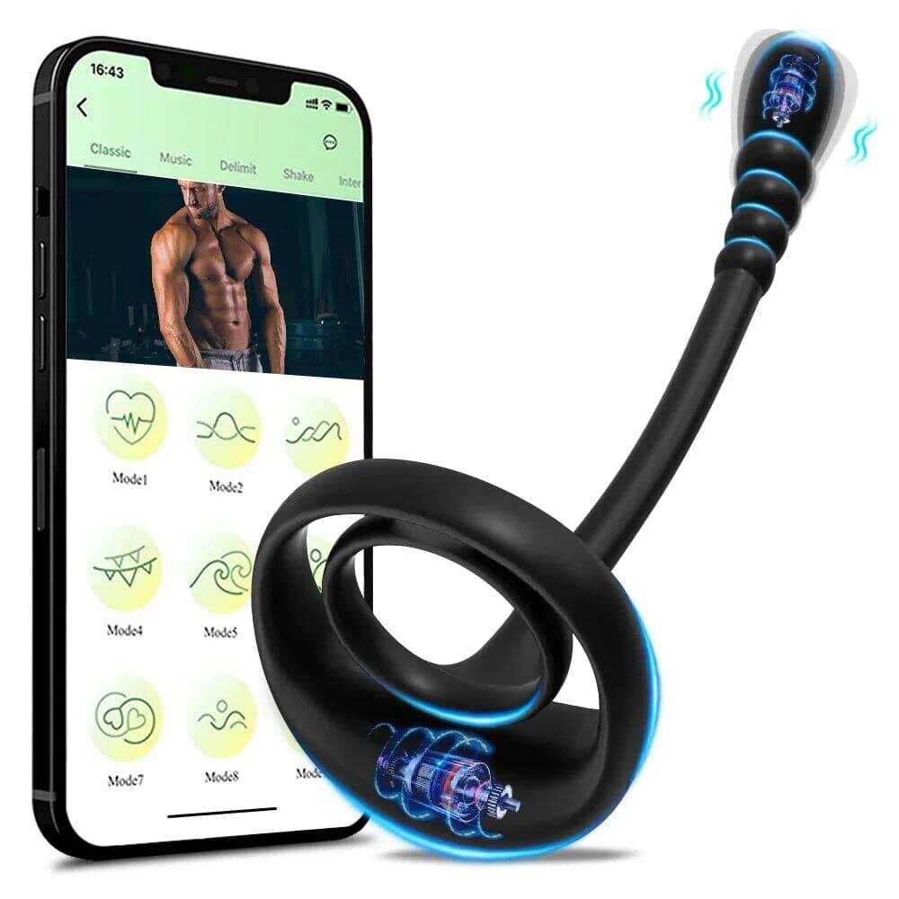 PASSION PULSE App Wireless, 10 Modes - Male Prostate Vibrator