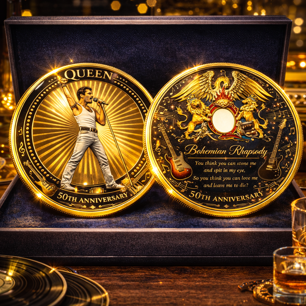 Queen ·Bohemian Rhapsody 50th Anniversary Commemorative Coin