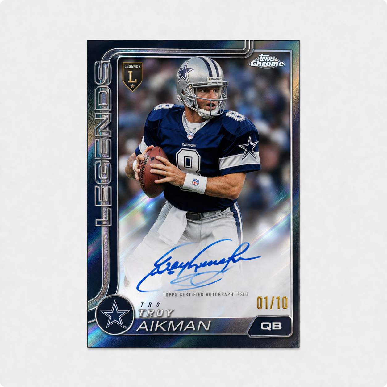 2026 Dallas Cowboys 65th Anniversary Trading Cards Hobby Box