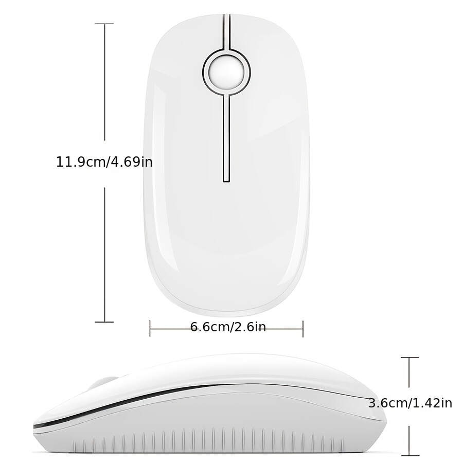 WGSB-01 2.4G Mouse Black+golden Neutral