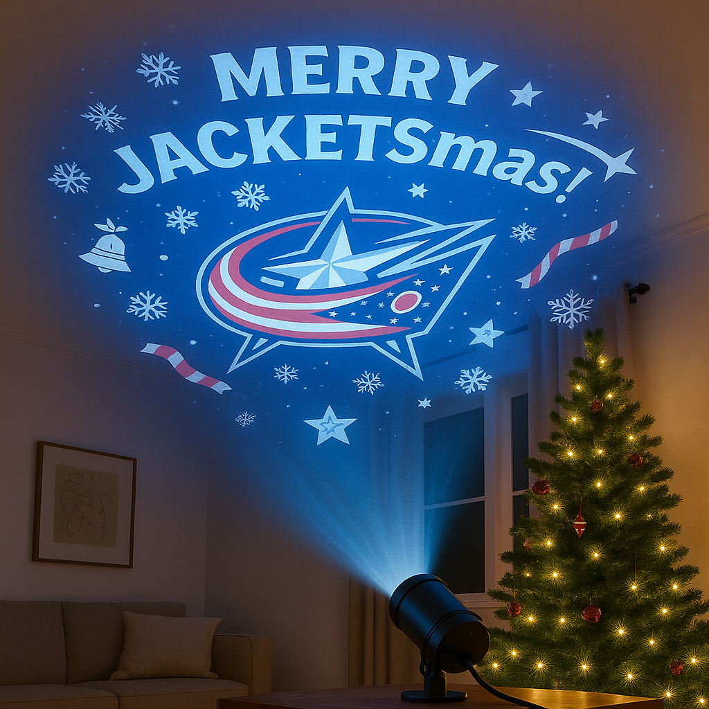 🎄🏒 Official NHL Christmas Projection Light ✨
