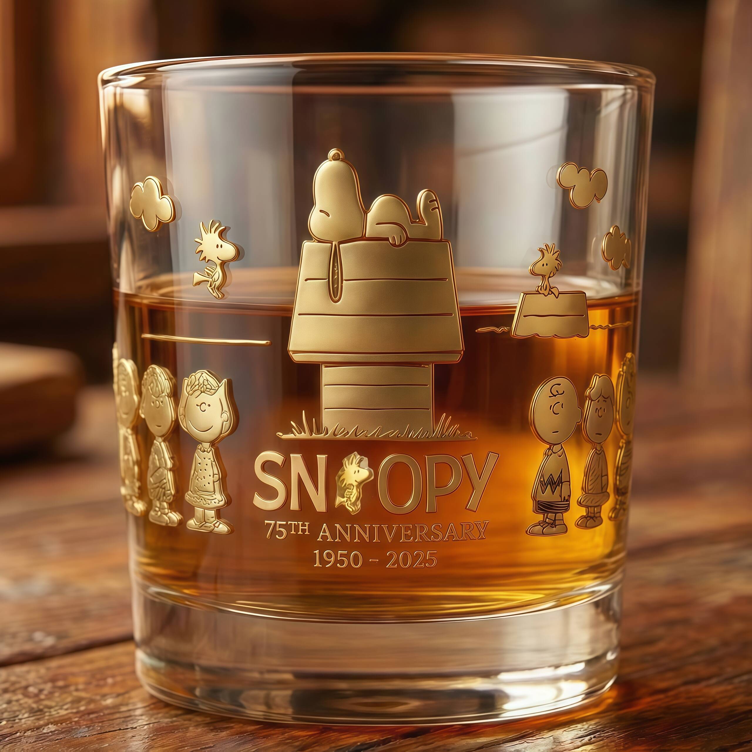 SNPY 75th Anniversary Commemorative Whiskey Glass