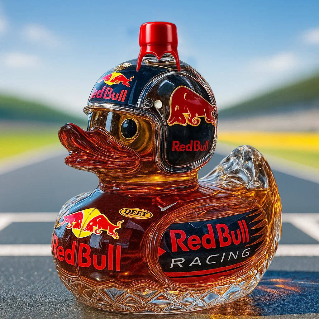 F1 Duck Whisky Bottle