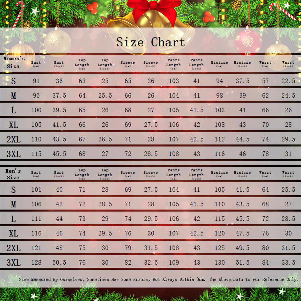 Cute Santa Claus Long-Sleeved Pajamas Set