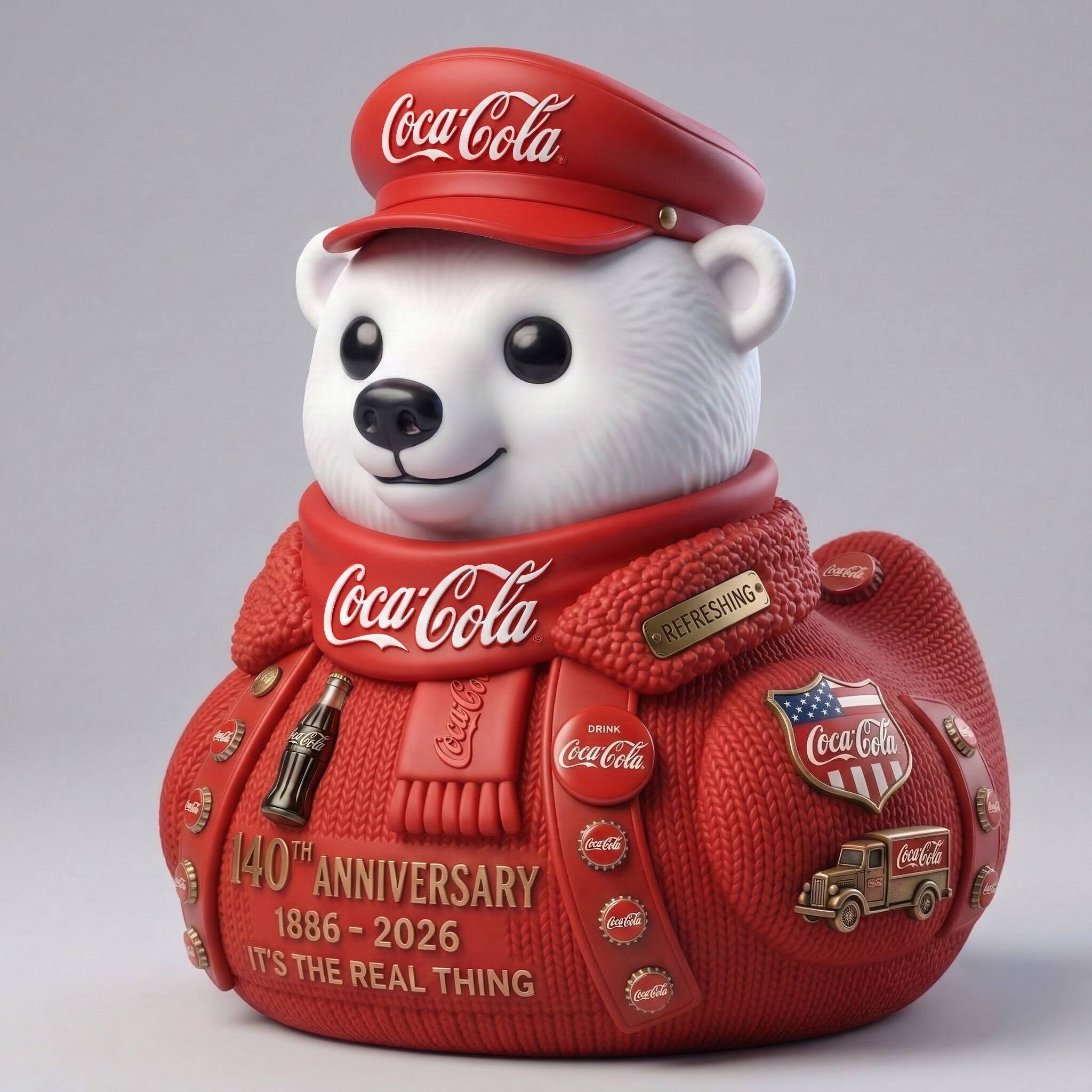 Coca‑Cola 140th Anniversary Duck