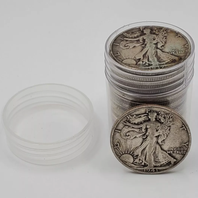 🔥【Complete Set】1916-1947 Walking Liberty Half Dollar Set - 20PC💰 Free Shipping & Quality Assurance