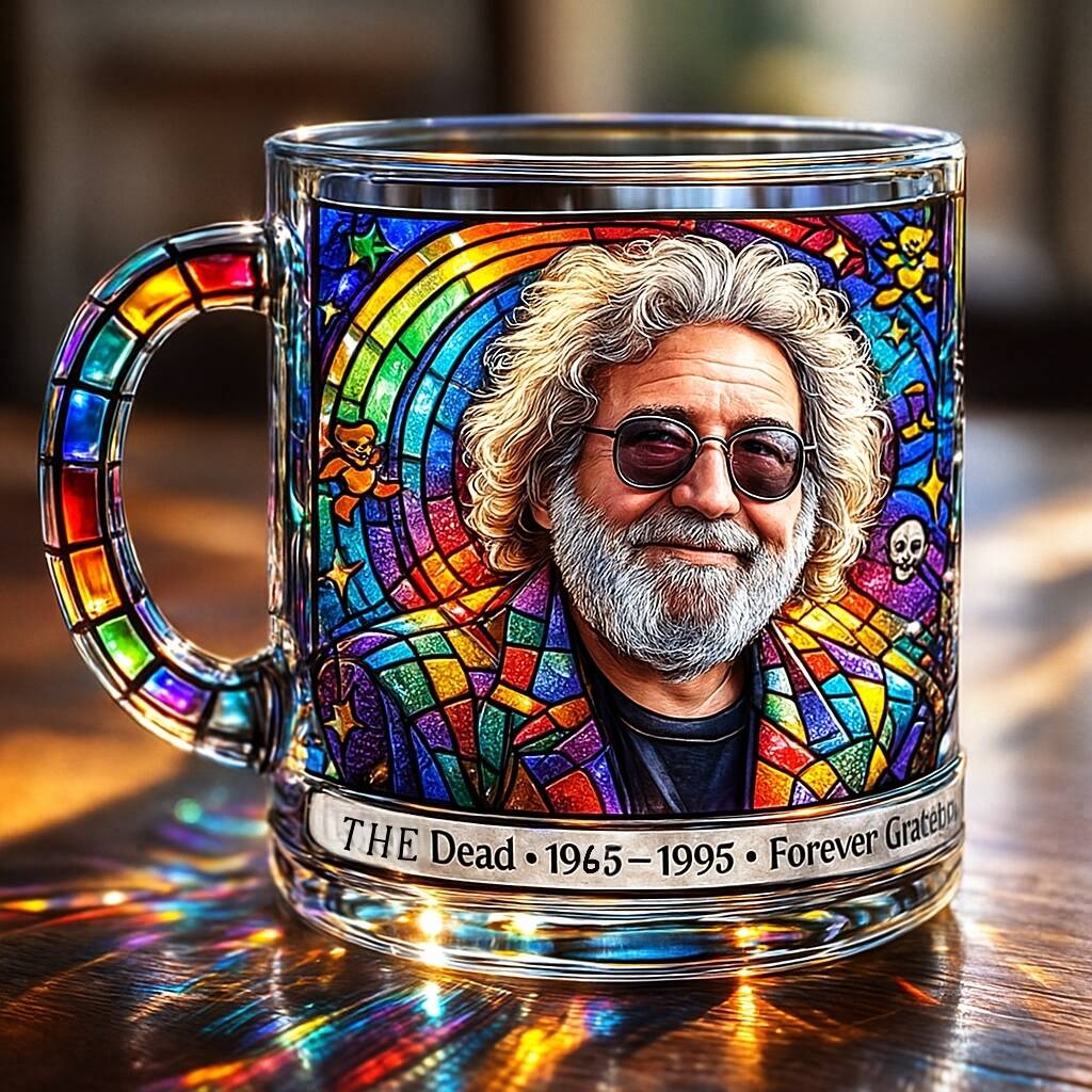 Jerry Stained-Glass Tribute Mug