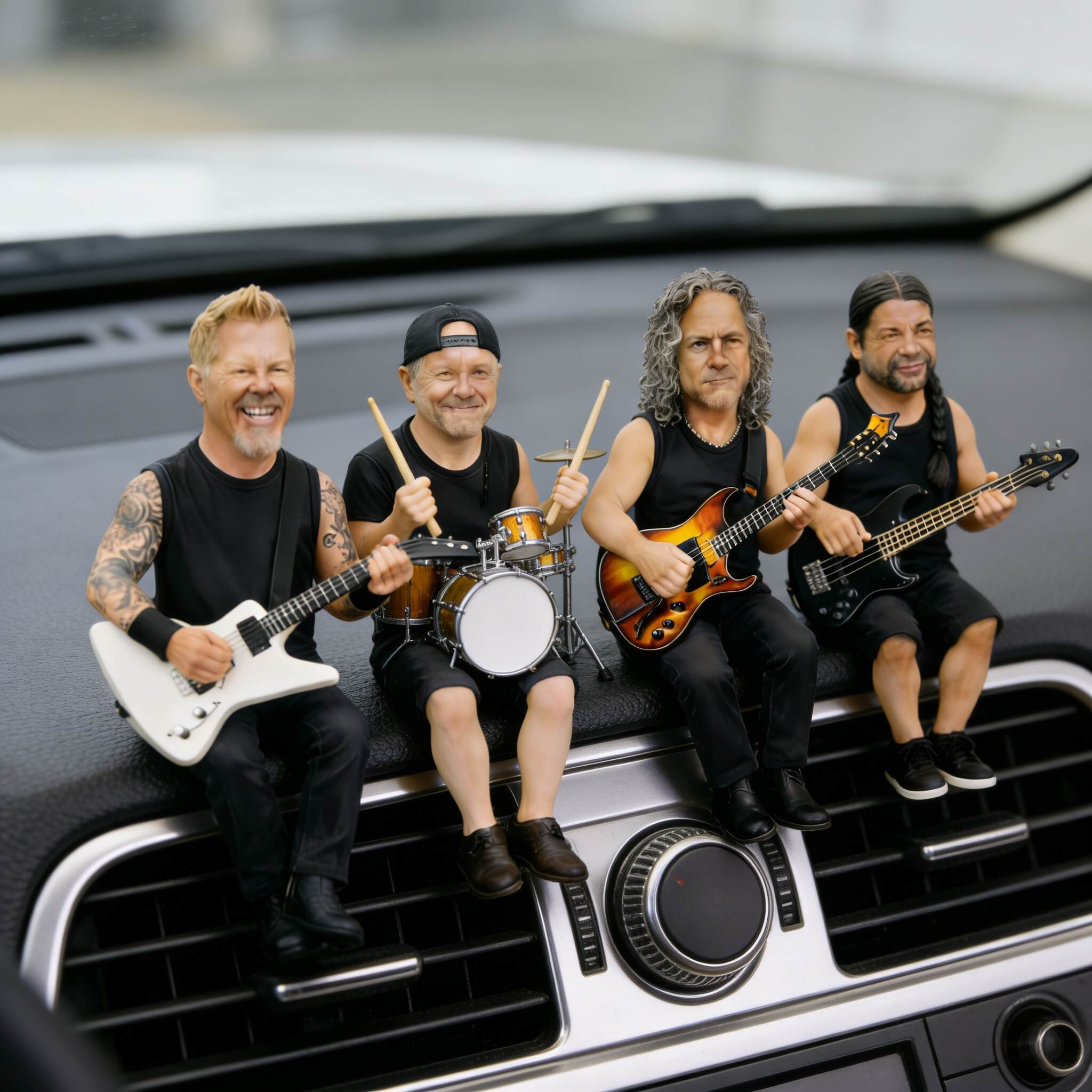 Metal Legends Desk Companion Figure Set