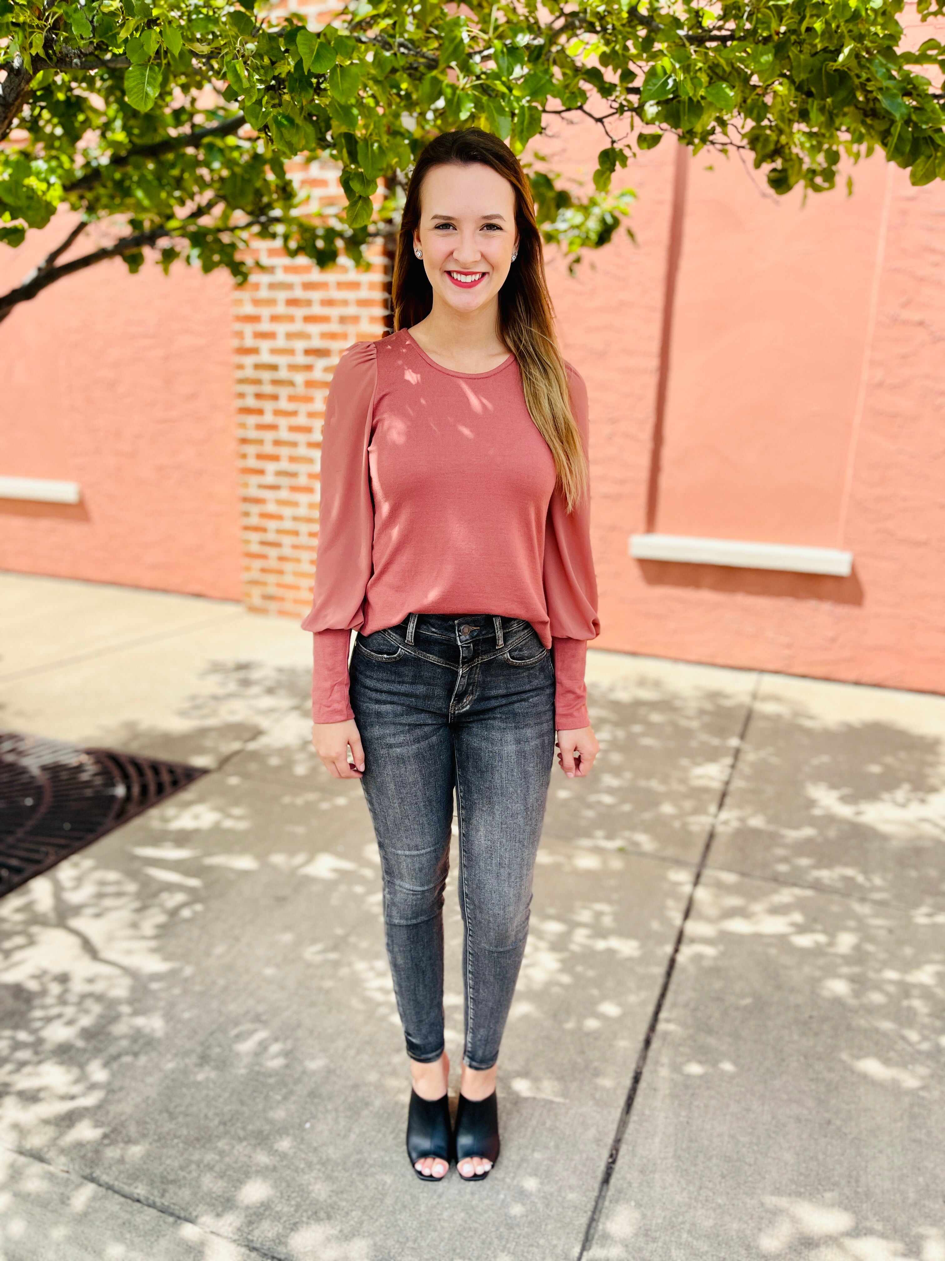 RESTOCK! Plus/Reg Shades of Grey Skinny Jeans
