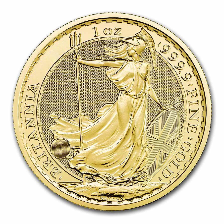 Great Britain 1 oz Gold Britannia BU (Queen Elizabeth II)