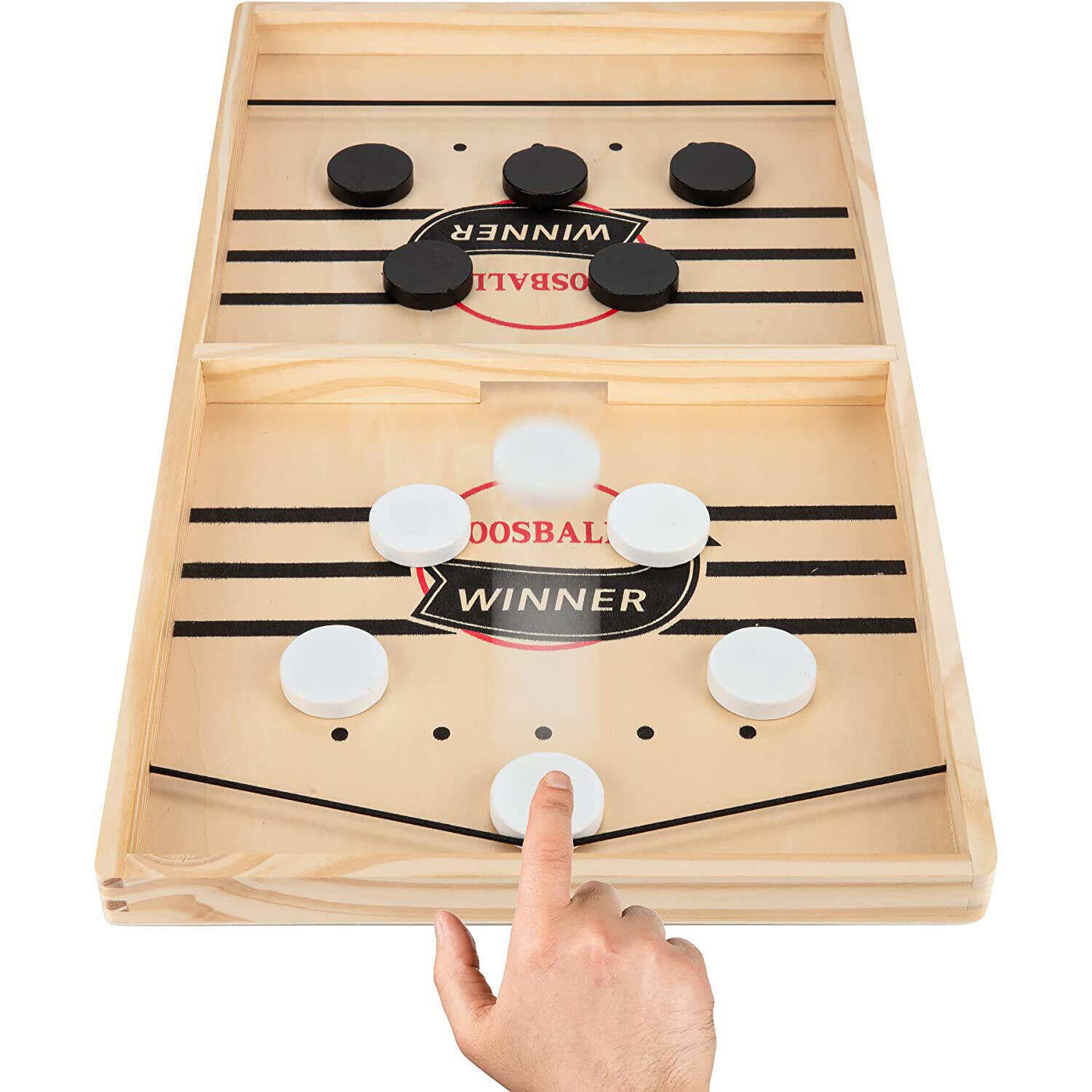 Slingshot Board Games For Adult And Kids Super Winner Sling Puck Foosball Board Game Slingshot Table Hockey Party Game Bouncing Chess Hockey Game Christmas, Halloween, Thanksgiving gift