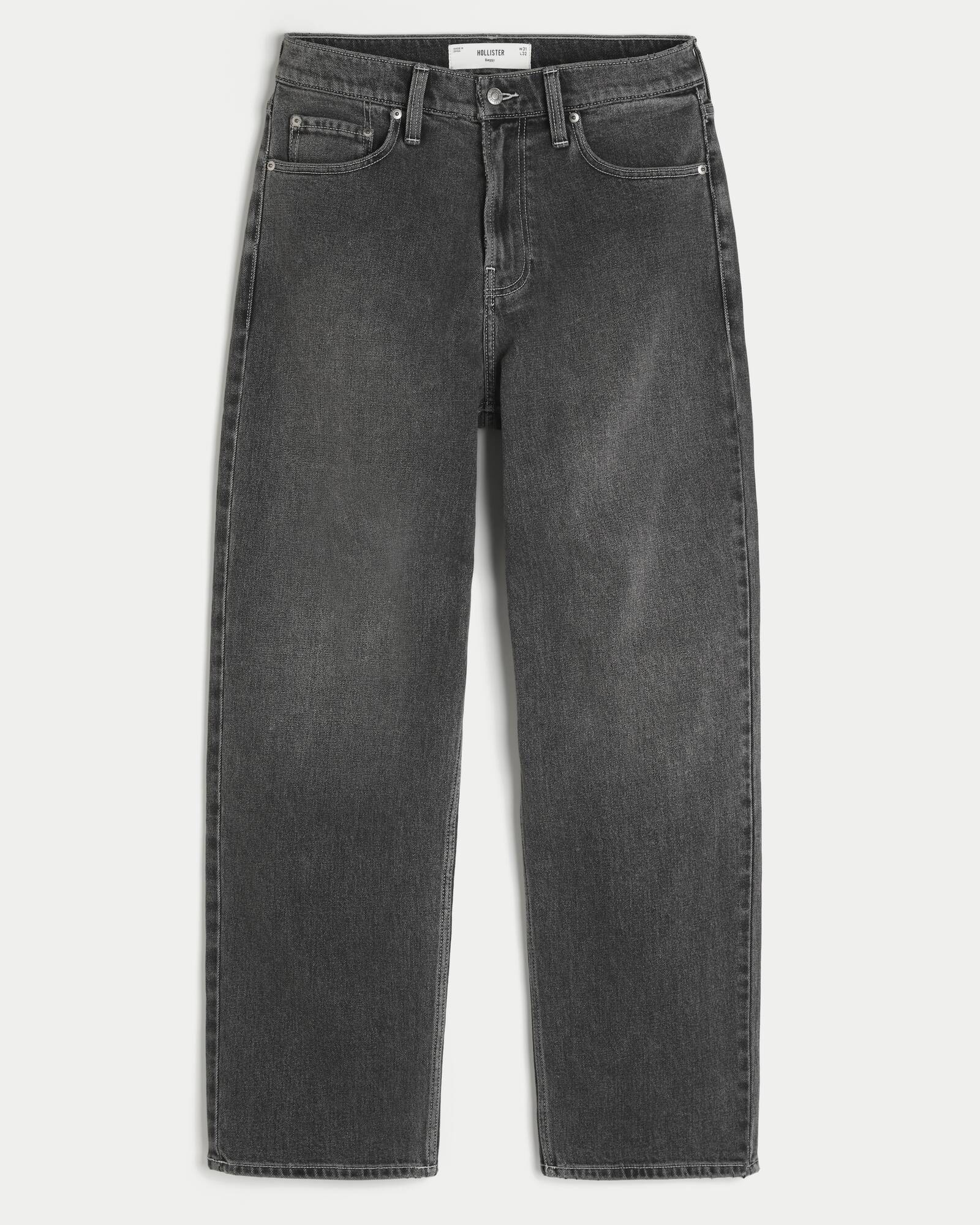 Railroad Stripe Baggy Painter Jeans
