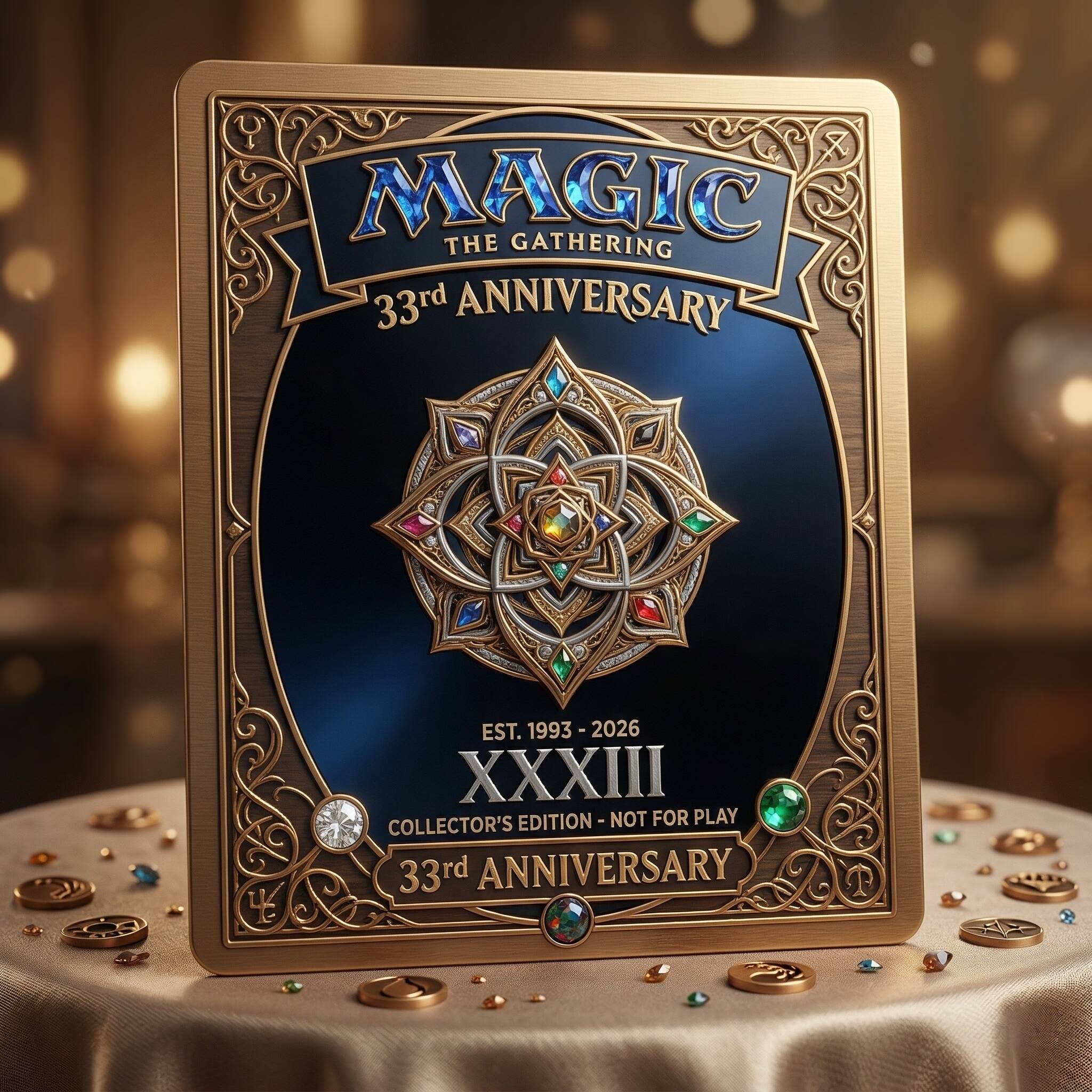 Magic The Gathering 33rd Anniversary Collector’s Edition Cards！