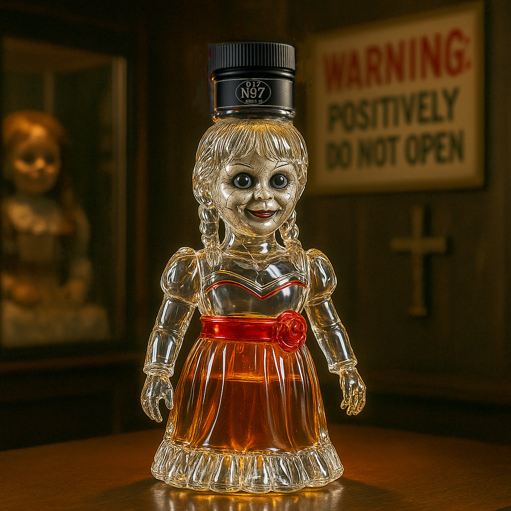 Annabelle Whiskey Bottle