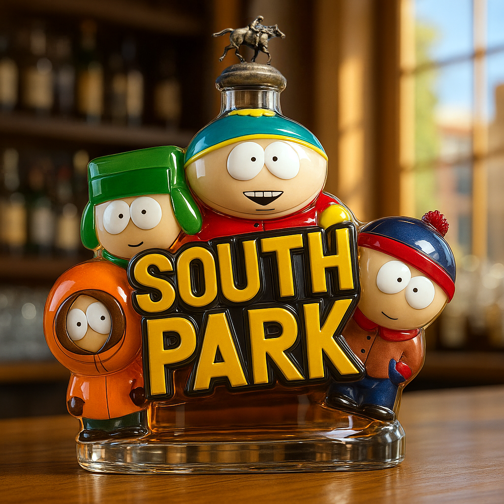 South Park Whiskey Bottle