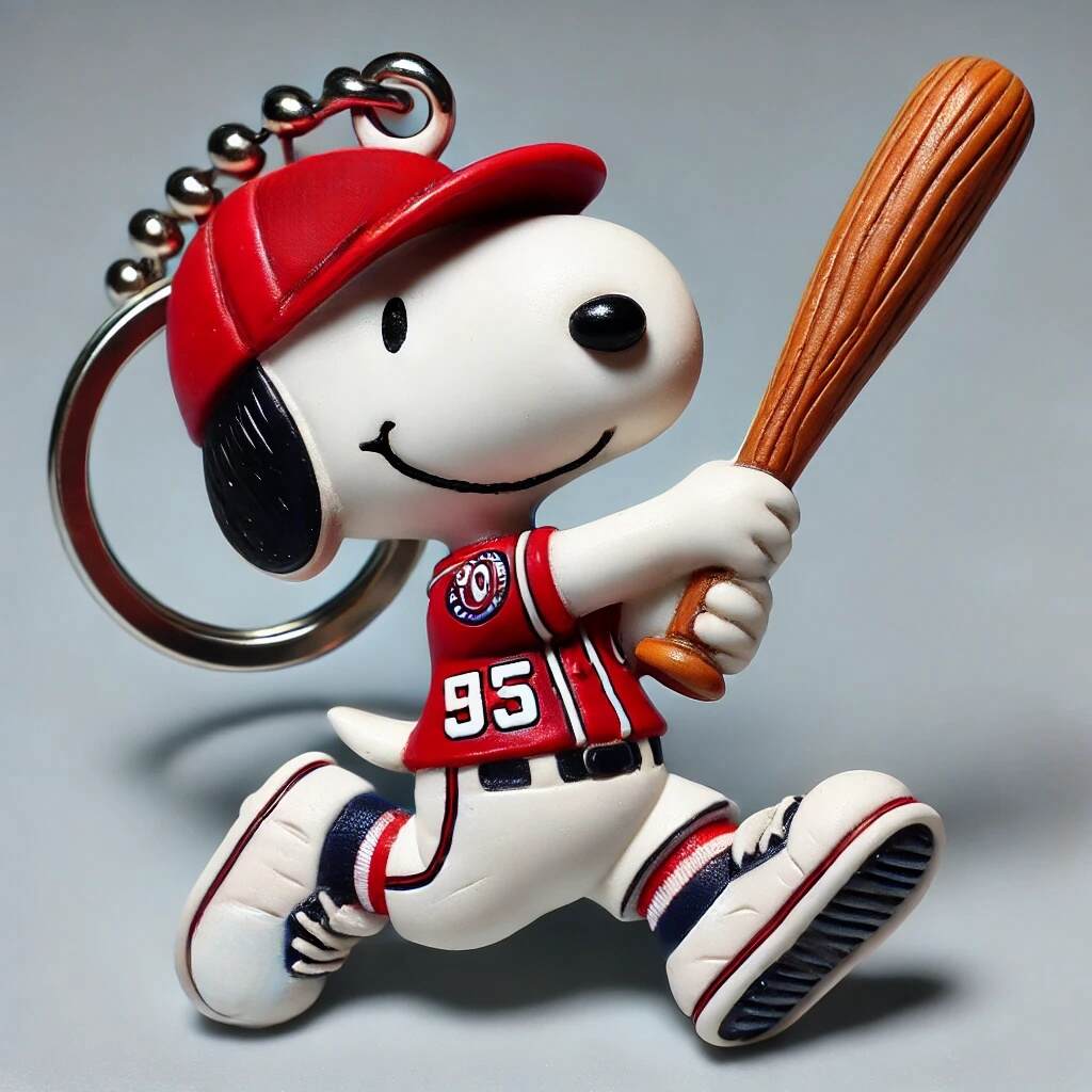 SNPY Baseball Keychain