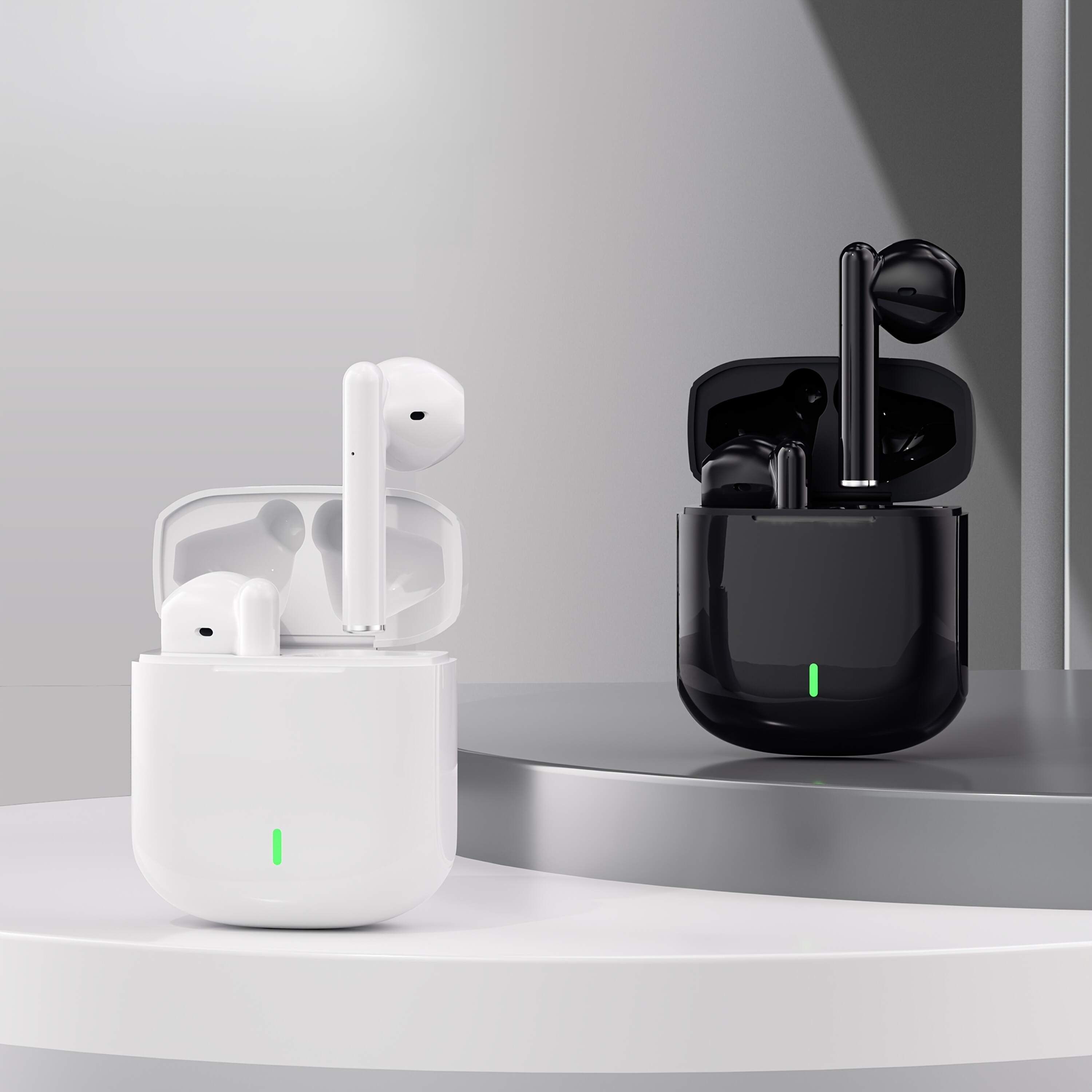 [Wosd Wireless Earbuds] Wosd 2024 New TWS Wireless Earbuds | Unrivalled True Wireless Freedom, Ergonomic Design, HIFI Sound with Bass, ACC Stereo HD Calling - Compatible with Android & iPhone, Ideal for Sports & Music Lovers