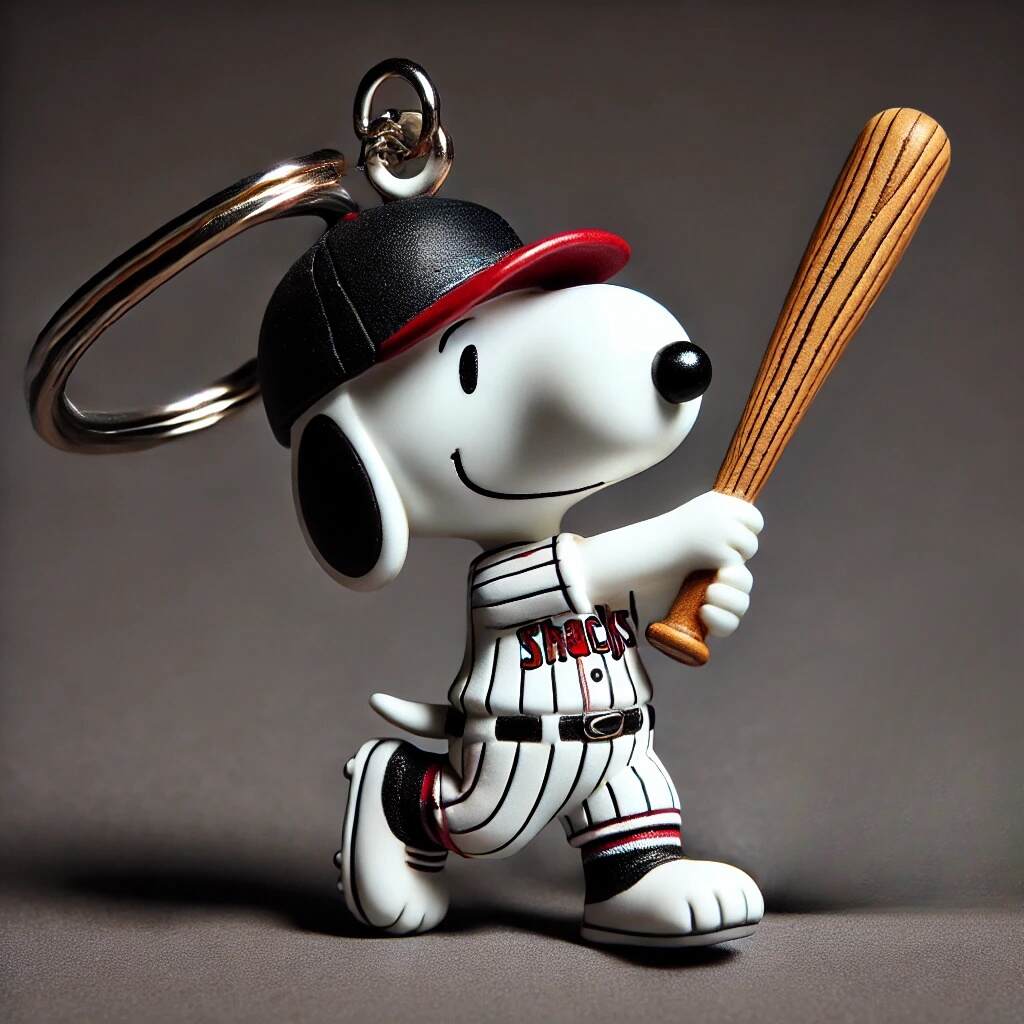 SNPY Baseball Keychain