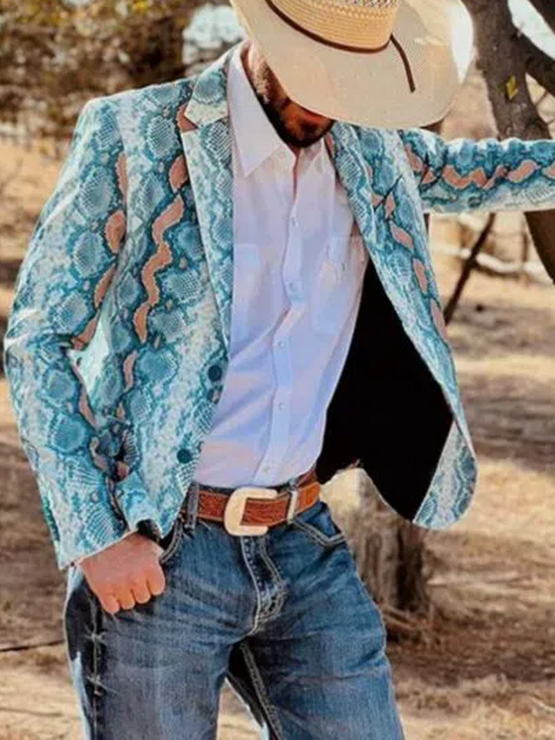 Men's Python Sport  coat