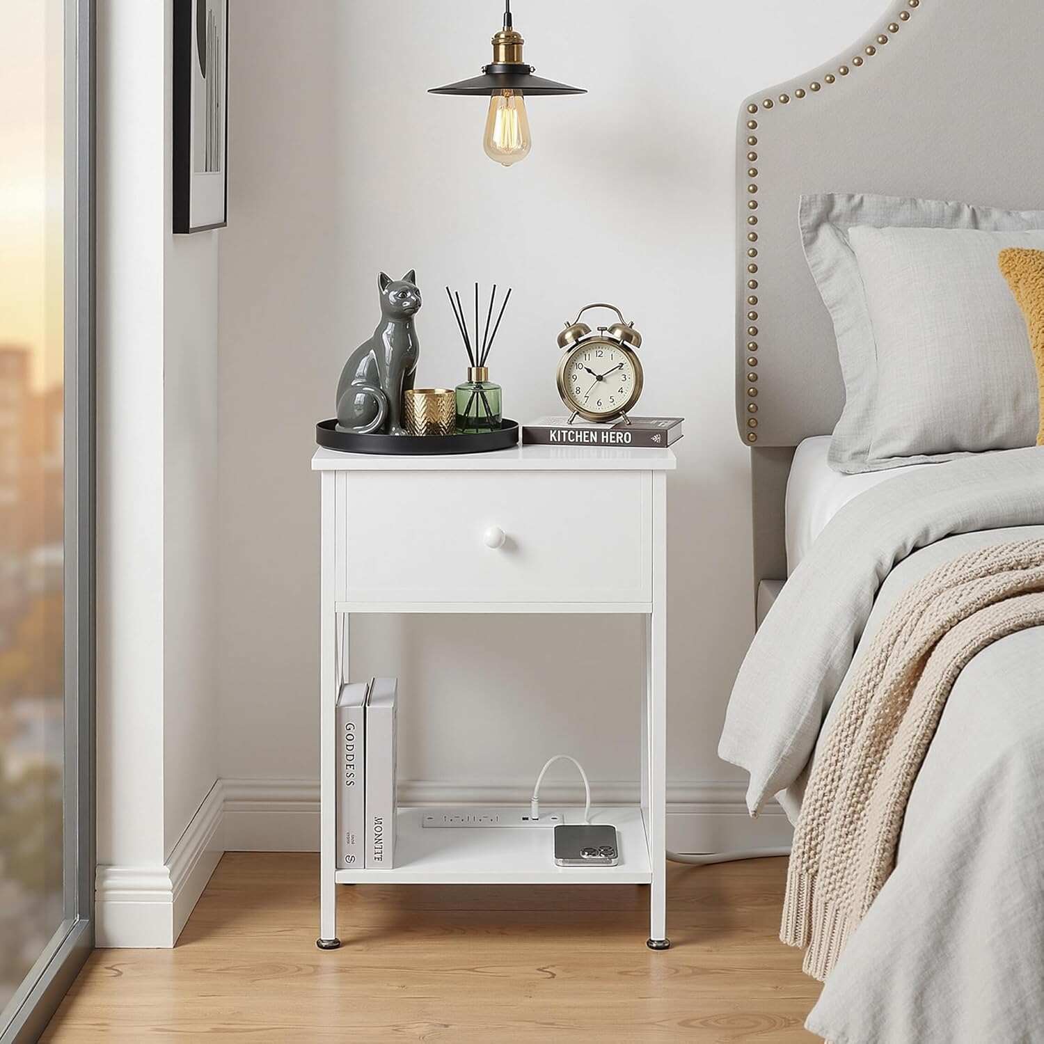 VECELO Nightstand Set of 2