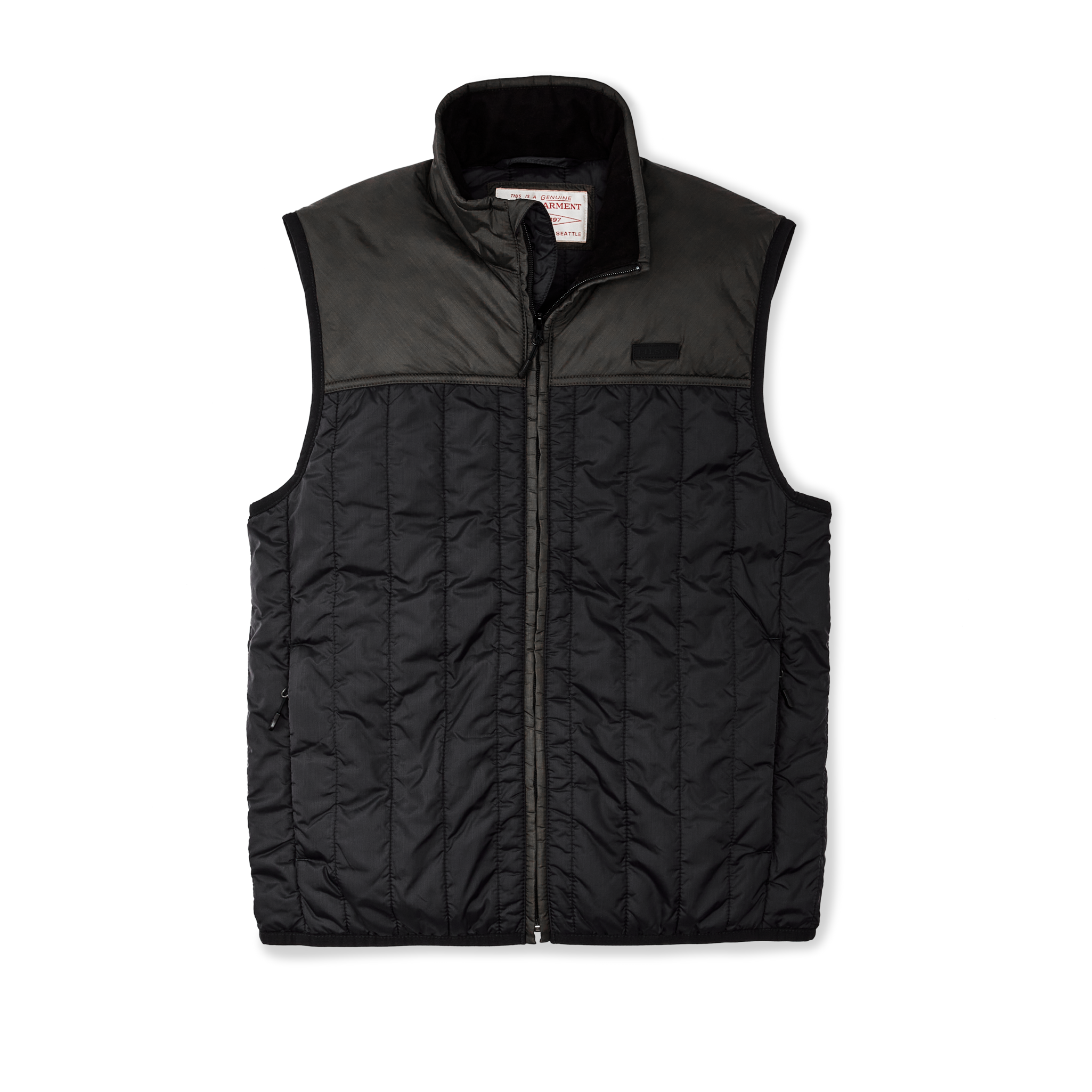 Ultralight Vest - Black / Olive Gray