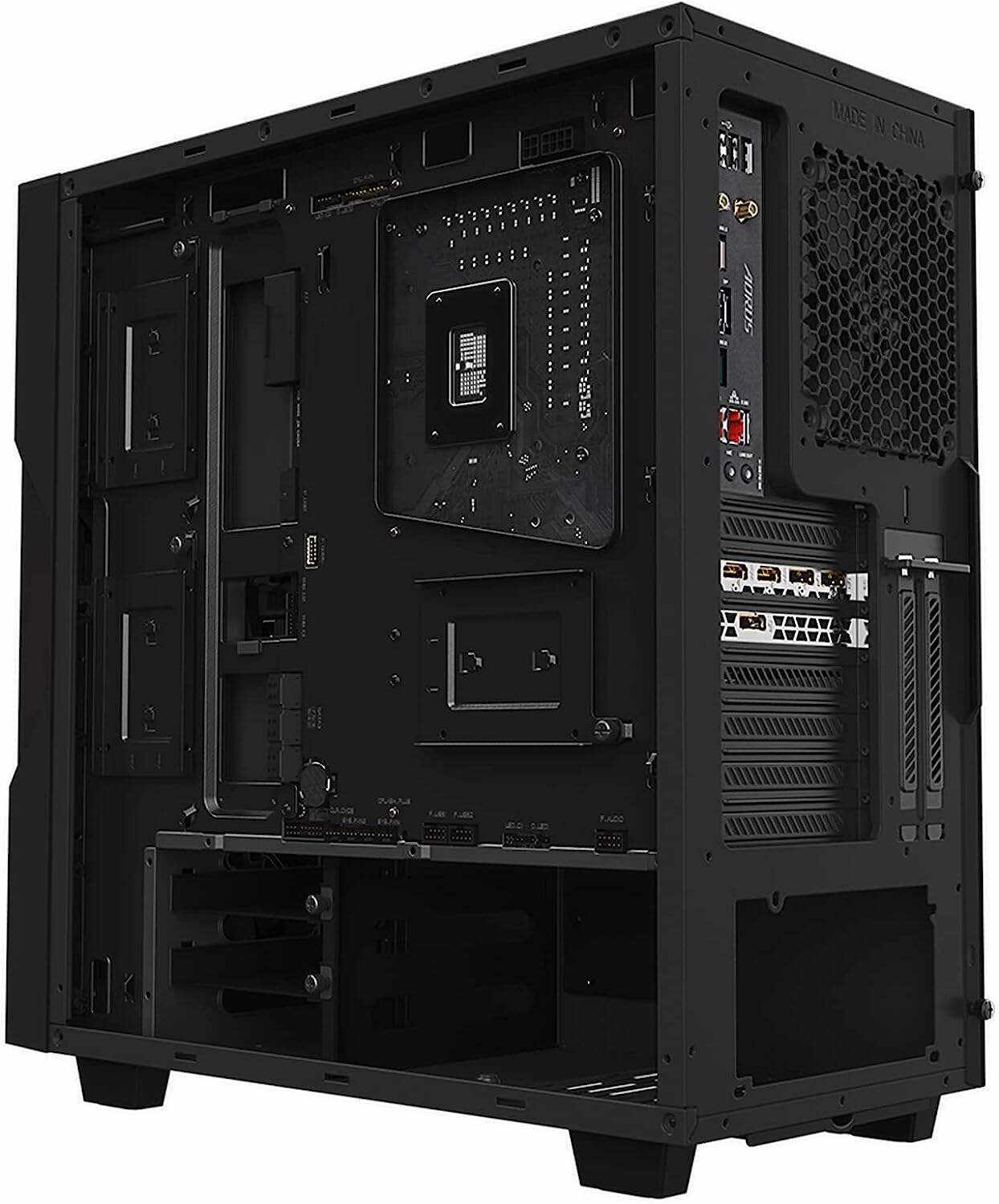 Project Stealth DIY PC Kit (Z690 AORUS Elite Stealth, NVIDIA GeForce RTX 3070 Gaming OC 8G Stealth, AORUS C300G Stealth) - GB-Stealth Combo IN2181