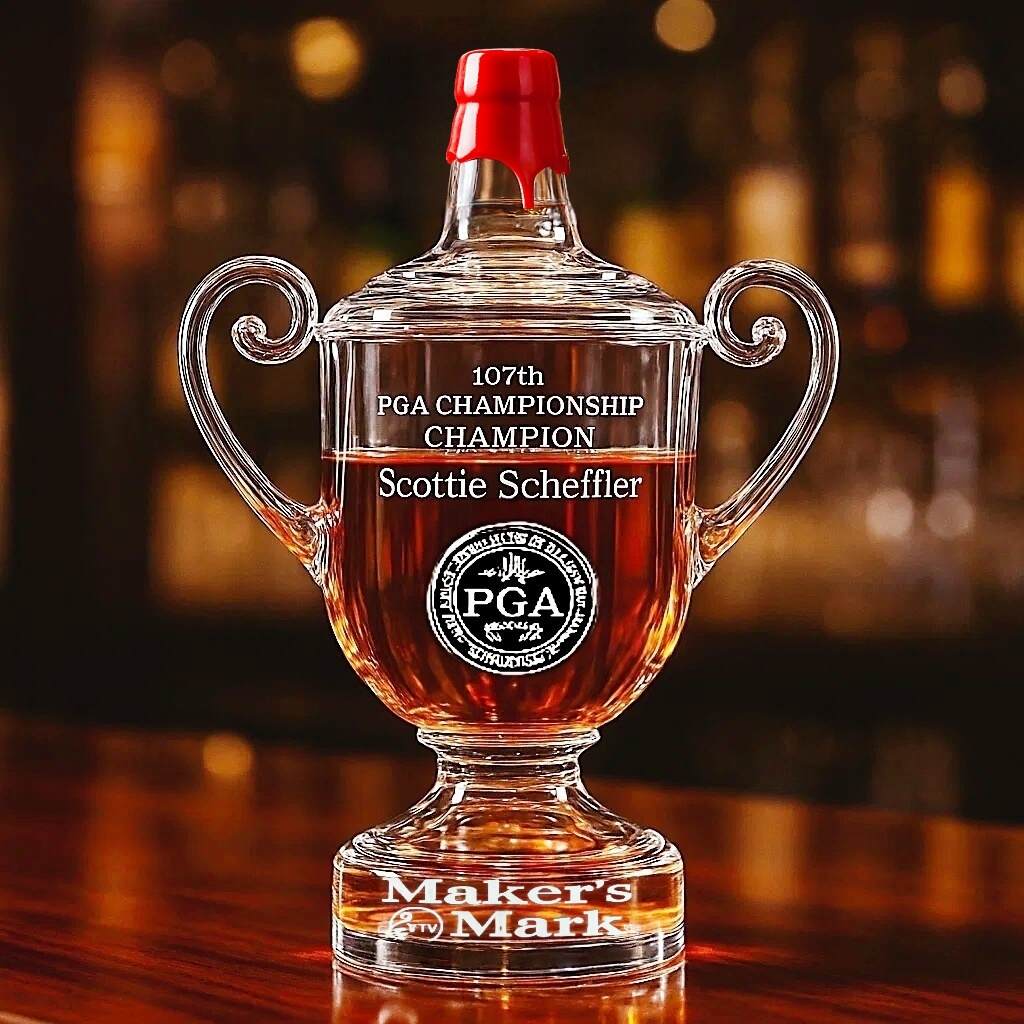 PGA Trophy Champion Edition Bottle – Scottie Scheffler