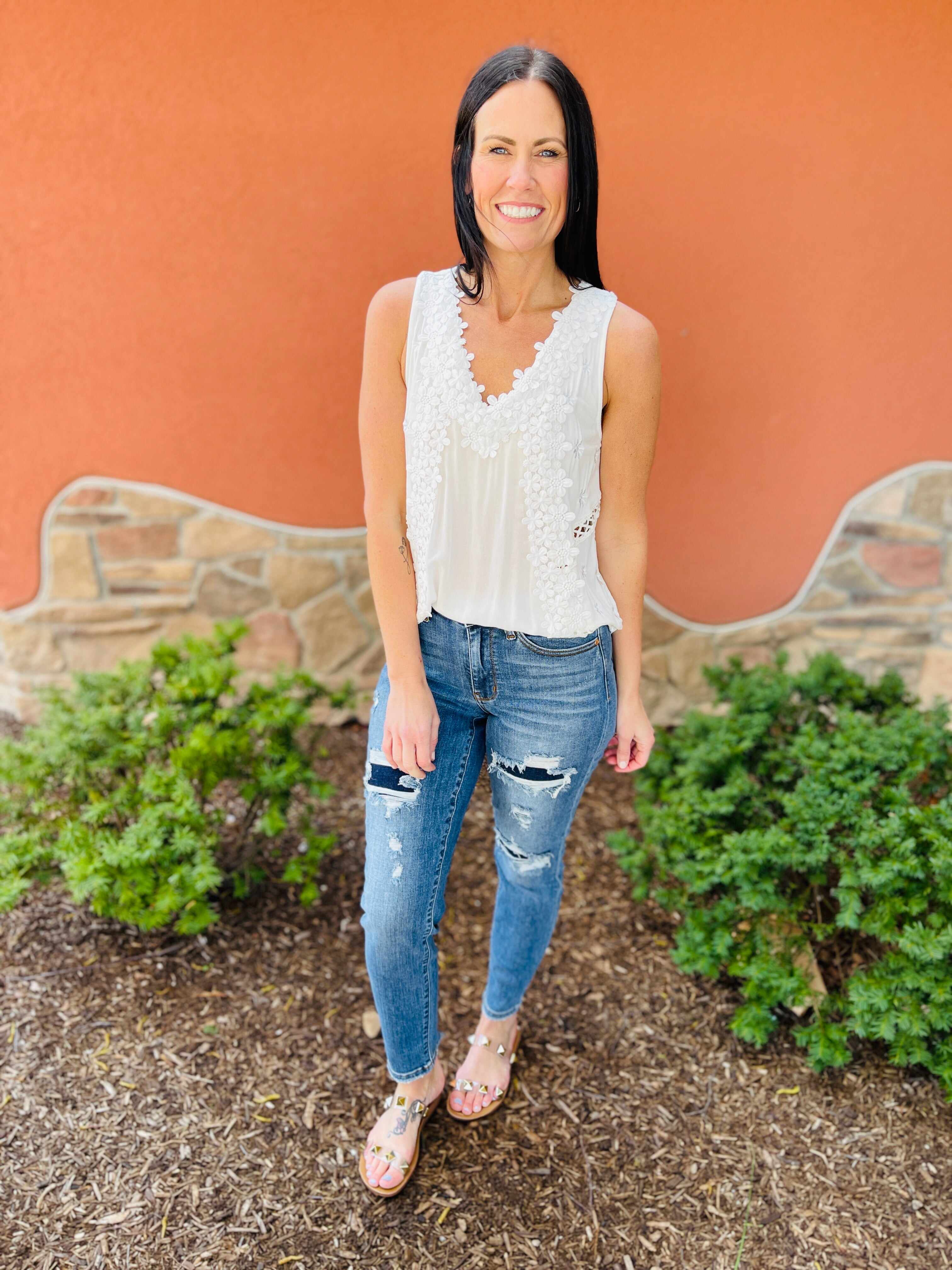 REG/CURVY Best In The Patch Midrise Relaxed Fit Jeans